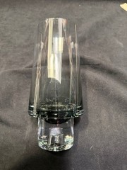 TOM DIXON High Ball Glasses Sculptural Silhouette 6.5″H Faded to Black Poland
