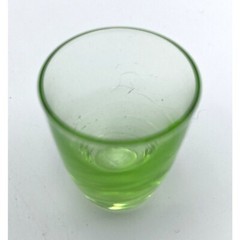 Vintage Green Glass Silverplate Cordial Glasses Victorian Barware Set of 5 Shots