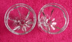 (SET OF 2) Heisey (Colonial) 4″ OYSTER/FRUIT COCKTAIL GLASSES Exc (2 set avail)