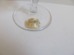 Atlantis for Block Diamante- Diamond Cut – 6″ Wine Glasses – Set of 3