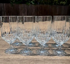 Schott Zwiesel Tango Crystal Iced Tea Goblets Glasses Set of 8 Retired Etched