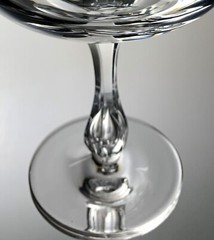 JOSAIR SILHOUETTE CHAMPAGNE WITH BUBBLE IN STEM 4 5/8″ X 3 7/8″ 6oz PERFECT