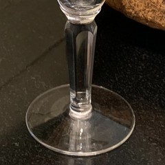 Waterford Colleen Tall Stem 7 3/8″ Fluted Champagne Glass Gothic Mark Ireland