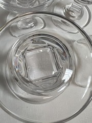 Vintage Drinking Glasses Dansk Crystal Champagne Carla Sherbet Glass Set of 6