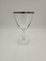 Fostoria Crystal «Wedding Ring» Water Goblet 6 1/4 Inch