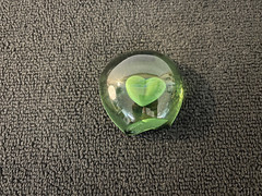 Heart Paperweight Lorraine Crystal
