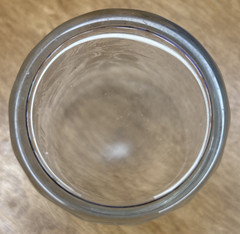 EAPG Etched Monogrammed M.S. Tumbler Glass 3.5″ Tall