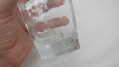 Libbey Chivalry Clear Glasses Textured Tumblers 5.25″ & 6.25″ Mixed Lot of 3