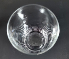 Set of 3 Bohemia Crystal Tumbler Style Drinking Glasses 5-1/8″Tall