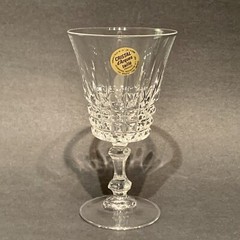 Vintage Cristal d’Arques Durand Tuilleries Villandry Crystal Wine Glass