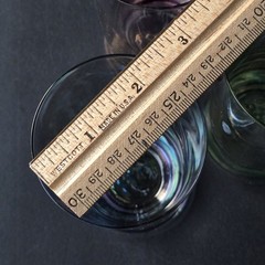 Set of 4 Neon Pink Blue Green Orange Highball Cocktail Tall Tumblers Heavy Base