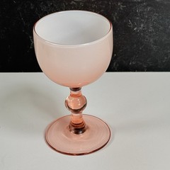 Carlo Moretti PINK 4.25″ Wine Sherry Goblet Cased Glass