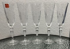 5 Fluted Champagne Overture by ROYAL CRYSTAL ROCK 8 7/8″