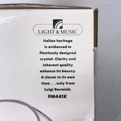 Puccini Luigi Bormioli 12 oz Crystal Double Old Fashioned Glasses Set of 4