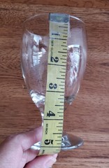 Lot of 4 Different Sizes & Styles of Glasses Cocktail Champagne Wine
