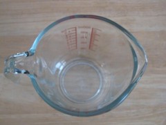 Anchor Glass 2 Cup Measuring Cup with Handle Made In USA Kitchen Cooking