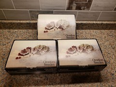 3 BOXES Orrefors Crystal Prelude Oversize Water OL Goblet BIER GOBELET 1800/20