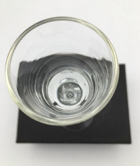 VINTAGE AIR TWIST STEM CORDIAL GLASS