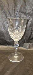 Set of 4 Stuart crystal wine glasses vintage high quality made in England