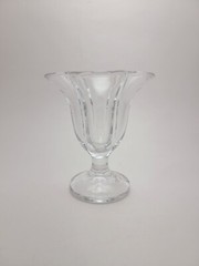 Goblet Ice Cream Glasses for Sundaes (Base colors: Clear, Yellow, Blue, Green)