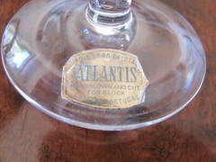 Atlantis for Block Diamante- Diamond Cut – 6″ Wine Glasses – Set of 3