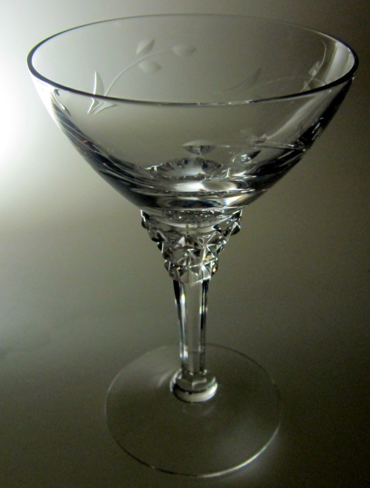 Tiffin Rose Marie 17501 (SET OF 5) LIQUOR COCTAIL GLASSES 4 7/8″ TALL X 3 1/8