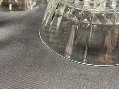 Set of 4 ~ Lenox “GALA” Crystal ~ Champagne Glasses~ 5 1/4″ Tall