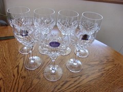Wine Red Wine Royal Doulton Arden Blown Crystal – Set of 7