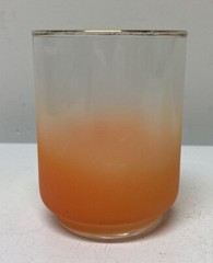 60s MCM Vintage Libbey Blendo Frosted 3PC Juice Cocktail Tumbler Glasses – AS IS