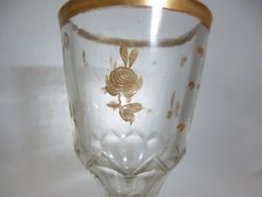 Glass with Gold Trim Russia 18th Century