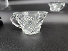 4 Piece Lot – Vintage Anchor Hocking Punch Cups – Star Of David Starburst