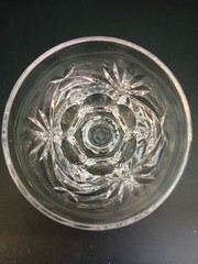 Set Of 3 Vintage Waterford Crystal «Ashling» Claret Wine Glasses-5 7/8- Ireland