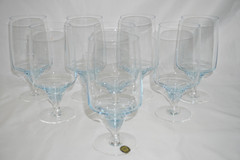 Sasaki Harmony Azure (8) Iced Tea Glasses, 6 1/8″ (B52)