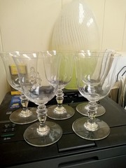 Baccarat Crystal Provence 6 3/8″ Water Goblets (Set Of 5) AM0001