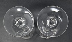 6 Hutschemreuter Jasmine Crystal Wine Glasses