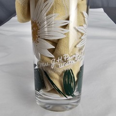 Vintage Boscul Peanut Butter 5″ Glass Water Lily Mrs. J. H Pring