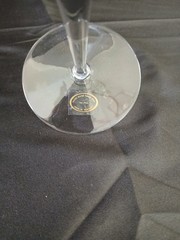 Vintage Champagne Flute Crystal Glass One