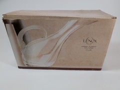 Lenox Crystal Tuscany Classics Collection Pitcher Decanter Tilted 58 OZ (CHIP)