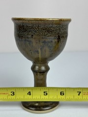 Ceramic Pottery Wine Goblet / Grail / Chalice