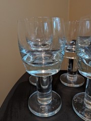 8 Matching Danish Svend Jensen Thor Eight Inch Wine Goblets