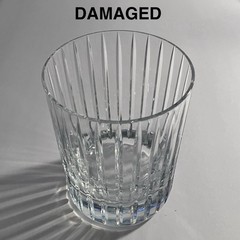 Damaged BACCARAT HARMONIE Double Old Fashioned WHISKEY GLASS / French Crystal