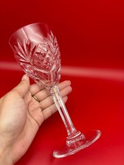 Vintage Saint Louis St. Louis Crystal France CHANTILLY Wine Glass – 7”