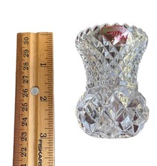 Vtg Artmark W. Germany Bleikristall Cristal Au Plomb 24% Lead Crystal Signed✨