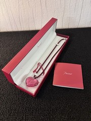 Baccarat Crystal Heart Necklace Mod1
