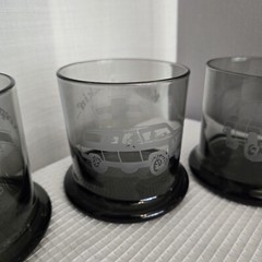Keep On Truckin Chevy Logo Etched Cocktail Glasses Suburban Truck Smokey