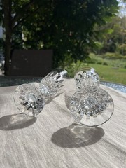 Baccarat D’Assas cut crystal wine glass or water glass goblet 7.5”