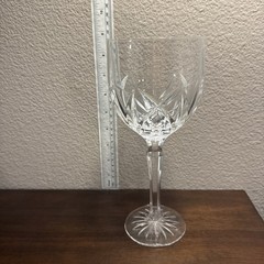 Marquis Waterford 14 oz Brookside Pattern Water / Wine Glass Goblet 8 1/2″