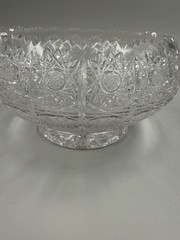 Laura by Bohemia Crystal-Crystalex 8″ Footed Bowl