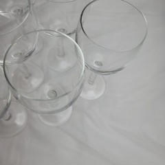 GUC ARC Crystal Wine Glass Set – Set Of 6 – Merlot Chardonnay Cabernet Riesling