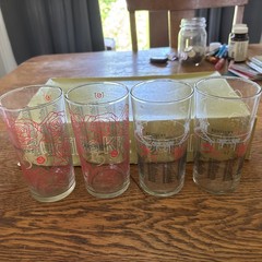 Kentucky Derby 150 /151/12oz Julep Glass Set of 4 Rose Design